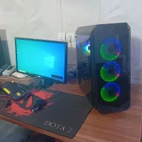 کیس گیمینگ i5 11400f و gtx1060