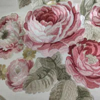 تکه پارچه‌های مخمل  ساتن گلدوزی اسپانیا