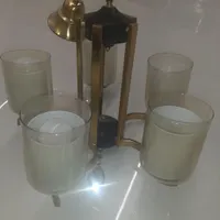 لوستر ۵ شاخه بسیار تمیز
