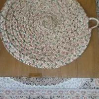 سفره حصیری،بسیار تمیزبا قطرحدود۷۰سانت
