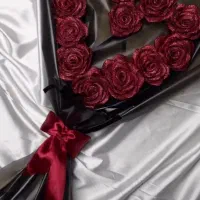 دسته گل طرح قلب و ساده سفارشی