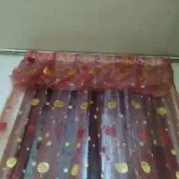 پرده آشپزخانه نو و سالم و تمیز|پرده، رانر، رومیزی|تهران, خلیج فارس|دیوار