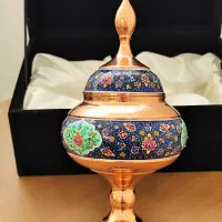 ظرف نفیس مسی .|صنایع دستی و سایر لوازم تزئینی|تهران, آرژانتین|دیوار