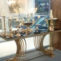 میز مستطیل مدل کمان تالار. تالاری