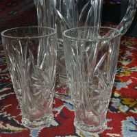 پارچ و لیوان بلور