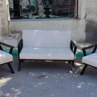 مبلمان فلزی مدرن نیم ست اداری
