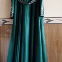 لباس مجلسی+سِت گوشواره با گردنبند+ریسه ی مو|لباس|چناران, |دیوار