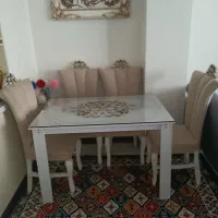 میز نهار خوری ۴ نفره