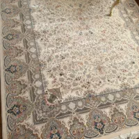 فرش محتشم ۱۵۰۰ شانه طرح باغ جان