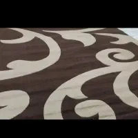 گلیم فرش ۱۲متری شکلاتی کرم