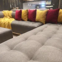 مبل ال ۱۱۸۰۰ با ضمانت(مدت محدود)|مبلمان خانگی و میز عسلی|مشهد, گرجی علیا|دیوار