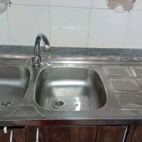 کابینت دست دوم|آب‌چکان و نظم‌دهنده ظروف|فولادشهر, مسکن مهر فولادشهر|دیوار