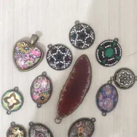 پلاک رزین قاب برنجی