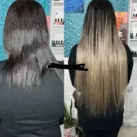 اکستنشن موی طبیعی