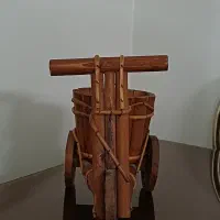 گلدان تزئینی مدل دوچرخه چوبی|صنایع دستی و سایر لوازم تزئینی|تهران, وحیدیه|دیوار