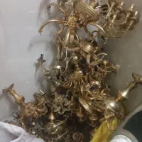 خریدار و فروش لوستر شکسته.سالم.ایراد دار
