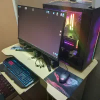 فروش سیستم کامل به همراه مانیتور (گیمینگ نسل 14)|رایانه رومیزی|کرمان, |دیوار