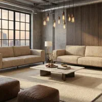 ست مبلمان ۸ نفره  لوکس ومدرن