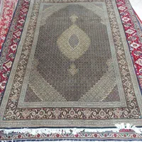 فرش ابریشم دستباف طرح ماهی درهم 50 رج|فرش|قم, سالاریه|دیوار