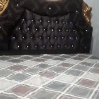 تخت دو نفره با تشک سالم|تخت و سرویس خواب|ساری, |دیوار