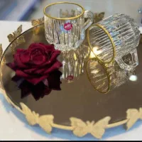 استکان لبه طلای ولیوان لبه طلای