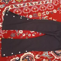 ست شومیز و شلوار مشکی زنانه / شیک و ساده