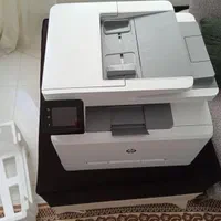 دستگاه پرینتر hpرنگی لیزری چند کاره|پرینتر، اسکنر، کپی، فکس|تهران, خاک سفید|دیوار