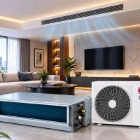 داکت اسپلیت ال جی سرمایش و گرمایش قیمت مناسب