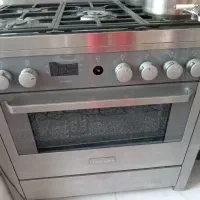 اجاق گاز ایتالیایی فر دار تمام استیل