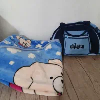 ساک لباس و پتو بچه