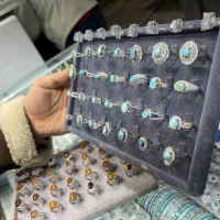 انگشتر نقره نگین فیروزه کادوی روز مادر و زن