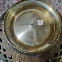 میوه خوری پایه دار برنجی و شکلات خوری پایه دار