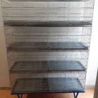 دو دست قفس نیکل کرم ۸خان ماده جدا کن اردشیر|لوازم جانبی حیوانات|قدس, شهر‌قدس|دیوار