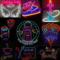 تابلو نئون/چنلیوم/led/ال ای دی/نیون