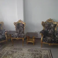 مبل استیل. ۹نفره کاملا سالم|مبلمان خانگی و میز عسلی|تهران, نیلوفر|دیوار