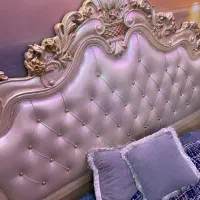 تخت دونفره تمام چوب راش