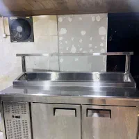 لوزام فست فود فروشی در حد نو سه ماه کار شده