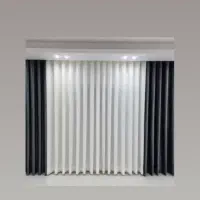 پذیرایی پرده پتینه جنس ترک