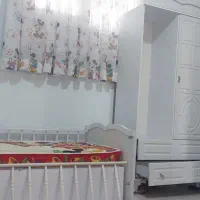 تخت کودک گهواره کمد و تشک|تخت و سرویس خواب|مشهد, حجاب (شهرک غرب)|دیوار