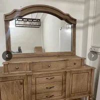 ست تخت خواب چوبی طرح نئوکلاسیک مناسب جهیزیه|تخت و سرویس خواب|اصفهان, کوی ولی عصر|دیوار