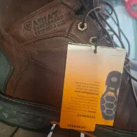 کفش پوتین استوک اورجینال چرم بوفالو|کیف، کفش، کمربند|همدان, |دیوار