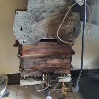 ابگرمکن گازی بوتان سرویس شده کامل