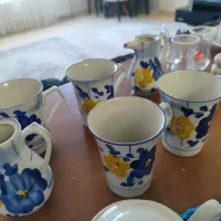 ظروف گل پنبه وگل سرخ|ظروف سرو و پذیرایی|ارومیه, |دیوار