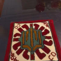 قالیچه دستباف الله|تابلو فرش|گرگان, |دیوار