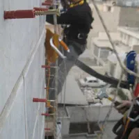 پیچ و رولپلاک سنگ پرچ سنگ راپل بدون داربست بندباز