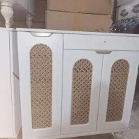 جاکفشی سه درب پایه فلز