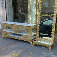 ظروف گنجه پذیرایی کنار سالنی میز تلویزیون|صنایع دستی و سایر لوازم تزئینی|مشهد, جوادیه|دیوار