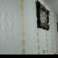 نقاشی ساختمان طرح کاغذ دیواری