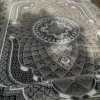 باسلام یگ جفت فرش ۶ متری ۷۰۰شانه اصل