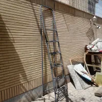 نردبان فلزی|ابزارآلات|اصفهان, دستگرده|دیوار